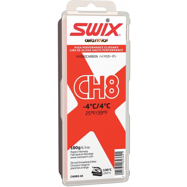 Swix CH8X Red, -4°C/4°C, 180g