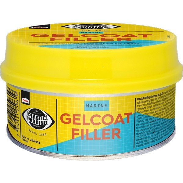 Gelcoat Filler, hvid, 180 ml