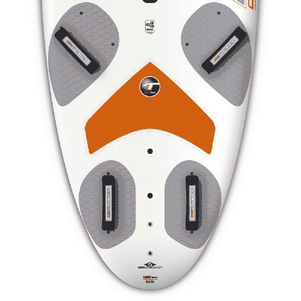 BIC Techno 293 One Design Footpads, Front & Back
