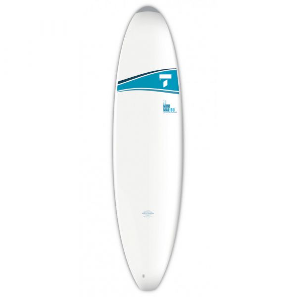 TAHE 7'3" Mini Malibu Surfboard